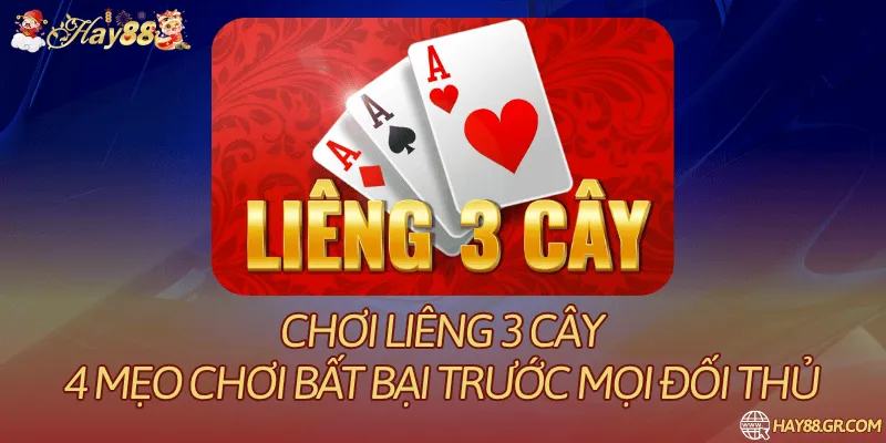 Chơi Liêng 3 cây
